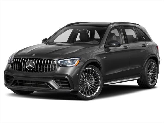 used 2021 Mercedes-Benz AMG GLC 63 car, priced at $75,999