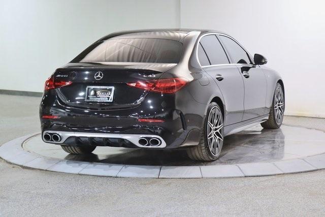 used 2023 Mercedes-Benz AMG C 43 car, priced at $53,499