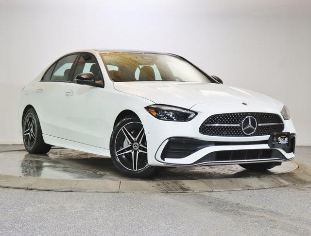 used 2023 Mercedes-Benz C-Class car, priced at $47,499