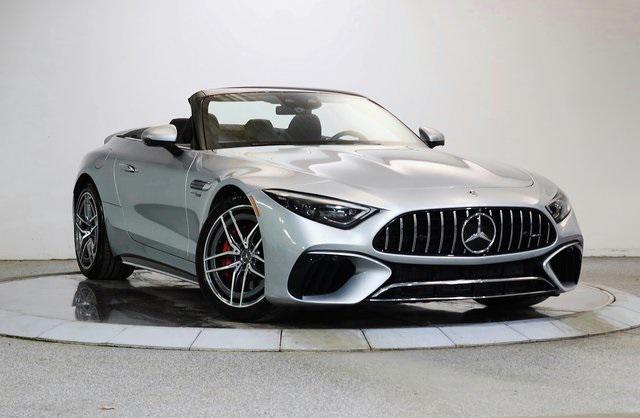 used 2022 Mercedes-Benz AMG SL 55 car, priced at $85,999