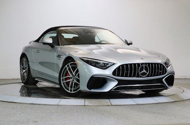 used 2022 Mercedes-Benz AMG SL 55 car, priced at $85,999