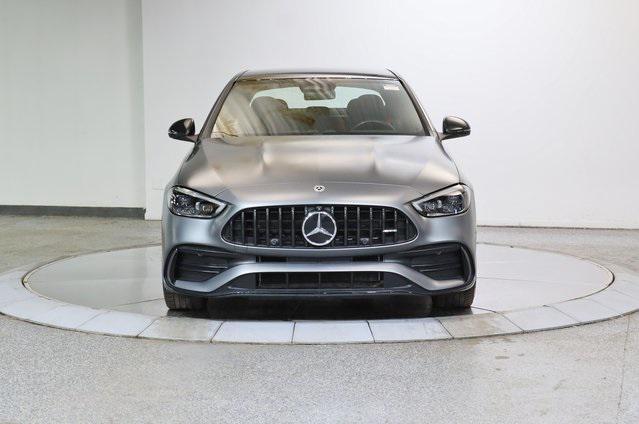 used 2023 Mercedes-Benz AMG C 43 car, priced at $55,999