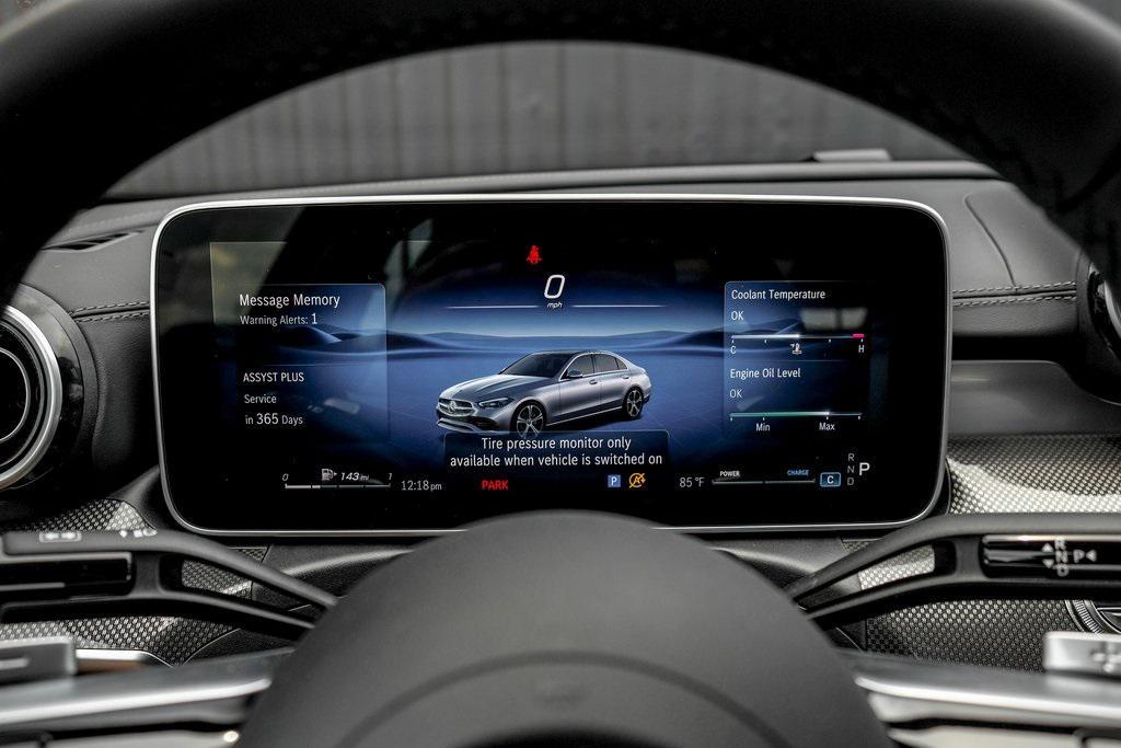 new 2025 Mercedes-Benz C-Class car, priced at $57,910