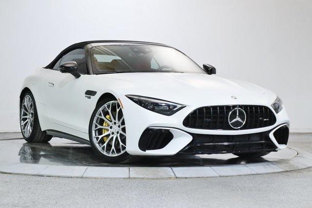 used 2023 Mercedes-Benz AMG SL 63 car, priced at $131,999