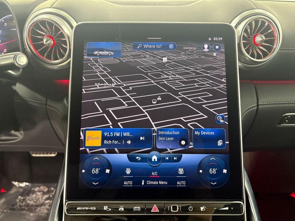 used 2022 Mercedes-Benz AMG SL 55 car, priced at $84,999