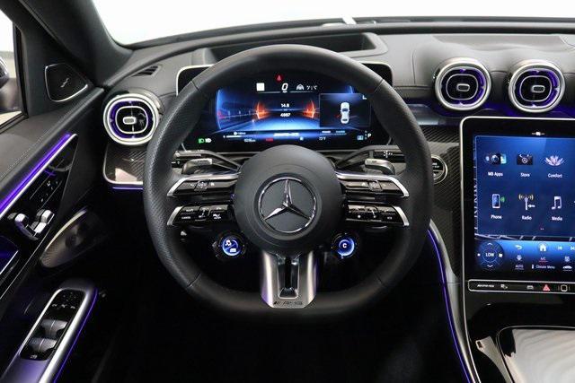 used 2024 Mercedes-Benz AMG C 43 car, priced at $51,999