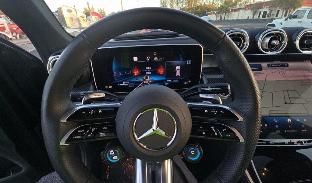 used 2024 Mercedes-Benz AMG GLC 43 car, priced at $66,999