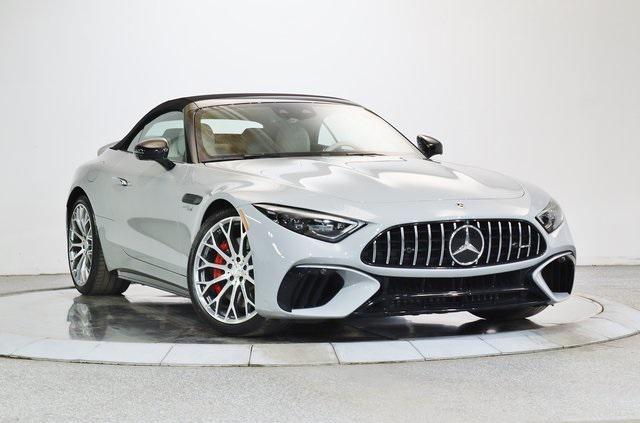 used 2022 Mercedes-Benz AMG SL 55 car, priced at $92,999