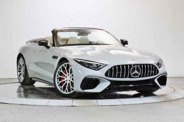 used 2022 Mercedes-Benz AMG SL 55 car, priced at $92,999