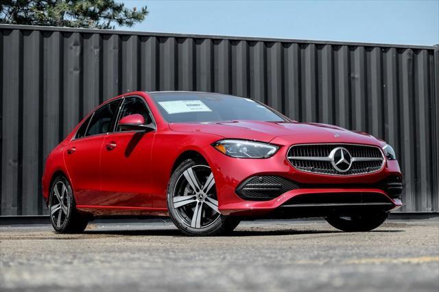 new 2025 Mercedes-Benz C-Class car, priced at $56,485