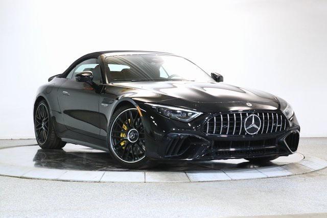 used 2022 Mercedes-Benz AMG SL 55 car, priced at $89,999