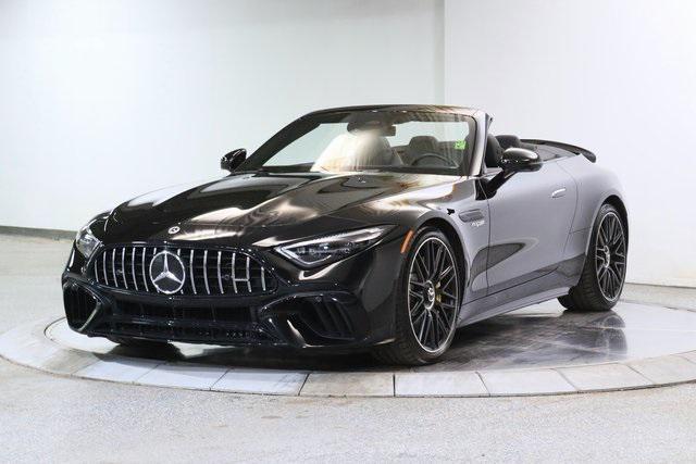 used 2022 Mercedes-Benz AMG SL 55 car, priced at $89,999
