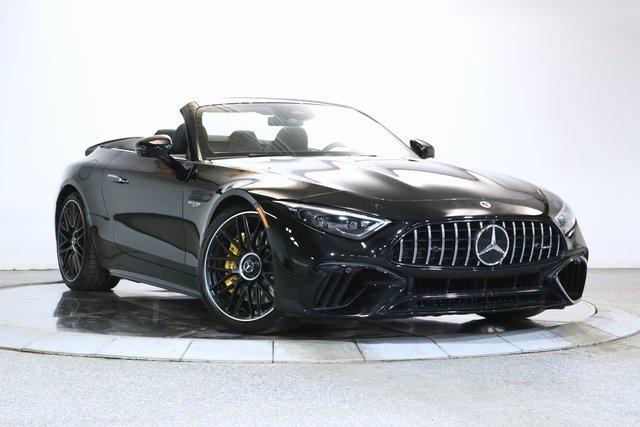 used 2022 Mercedes-Benz AMG SL 55 car, priced at $89,999