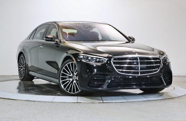 used 2022 Mercedes-Benz S-Class car, priced at $74,999