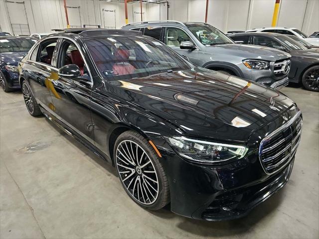 used 2022 Mercedes-Benz S-Class car, priced at $76,999