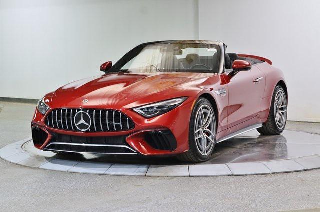 used 2022 Mercedes-Benz AMG SL 55 car, priced at $89,999