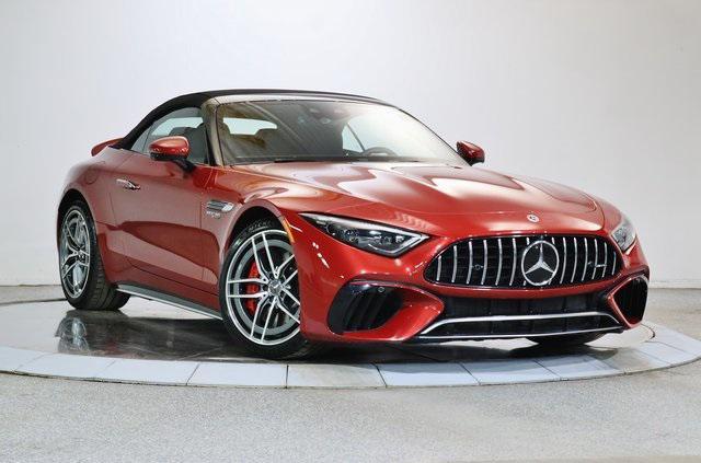 used 2022 Mercedes-Benz AMG SL 55 car, priced at $89,999