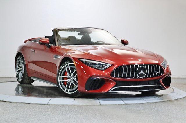 used 2022 Mercedes-Benz AMG SL 55 car, priced at $89,999