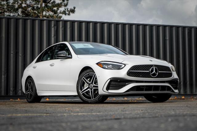 new 2025 Mercedes-Benz C-Class car, priced at $61,710