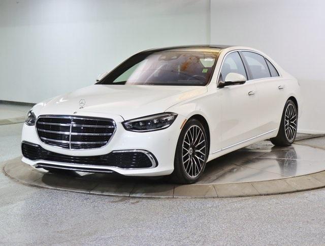 used 2022 Mercedes-Benz S-Class car, priced at $77,999