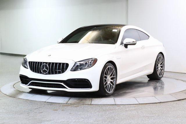 used 2020 Mercedes-Benz AMG C 63 car, priced at $58,999