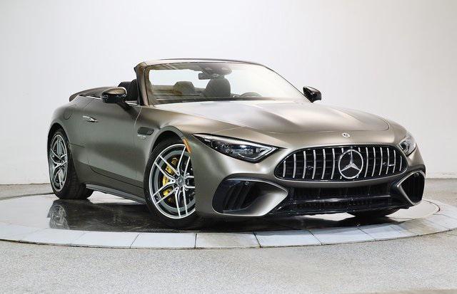 used 2022 Mercedes-Benz AMG SL 55 car, priced at $94,999