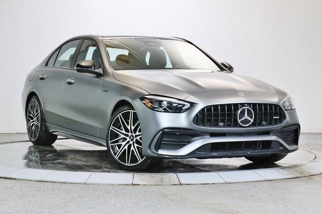 used 2023 Mercedes-Benz AMG C 43 car, priced at $51,999