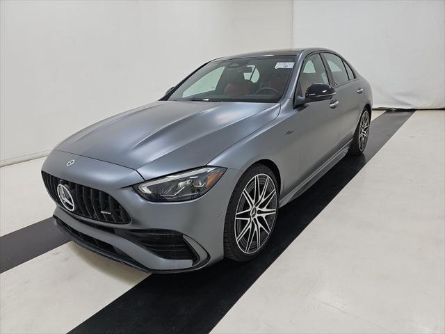 used 2023 Mercedes-Benz AMG C 43 car, priced at $51,999