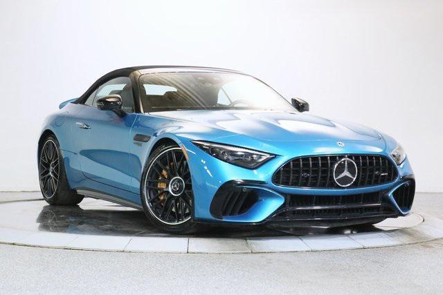used 2022 Mercedes-Benz AMG SL 63 car, priced at $114,999