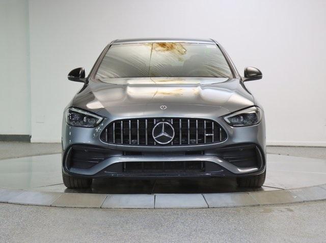used 2023 Mercedes-Benz AMG C 43 car, priced at $49,999