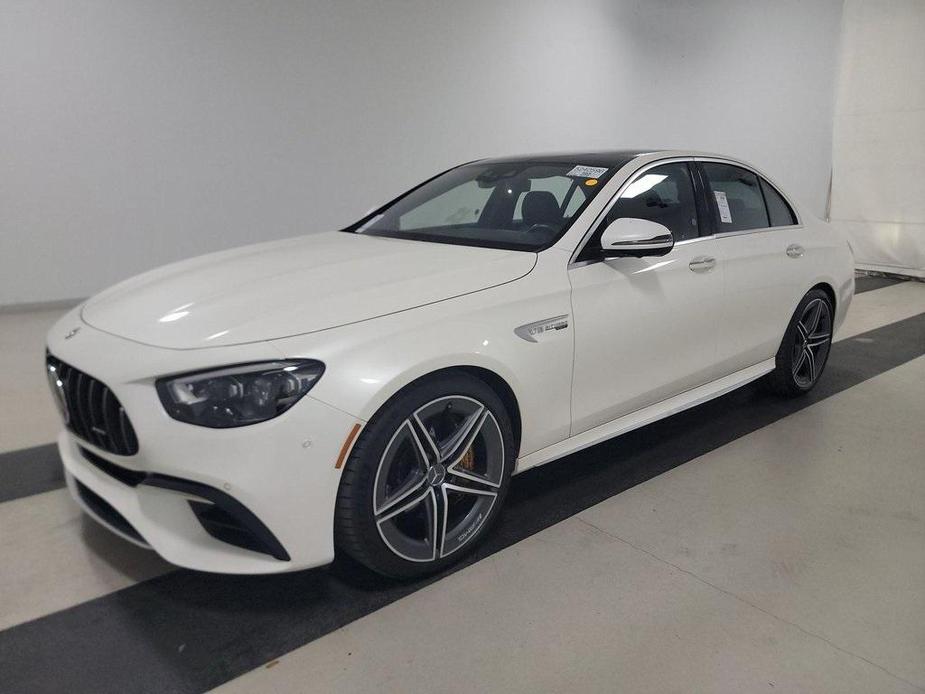 used 2021 Mercedes-Benz AMG E 63 car, priced at $109,999