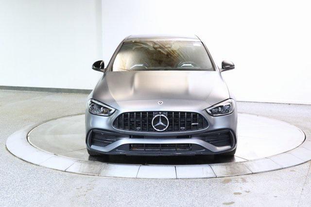 used 2023 Mercedes-Benz AMG C 43 car, priced at $54,999