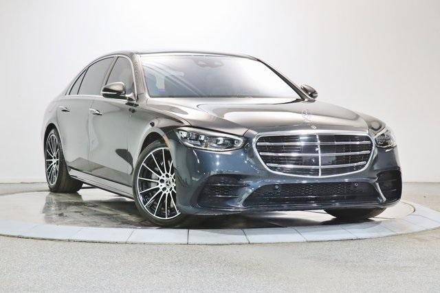 used 2021 Mercedes-Benz S-Class car, priced at $74,999