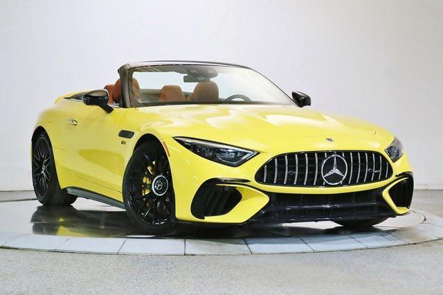 used 2022 Mercedes-Benz AMG SL 63 car, priced at $99,999