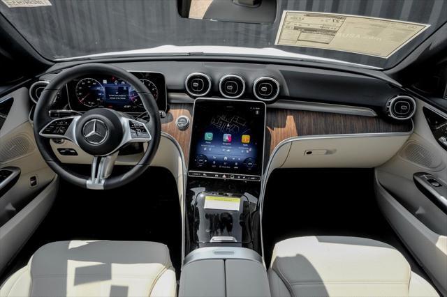 new 2025 Mercedes-Benz C-Class car, priced at $56,385