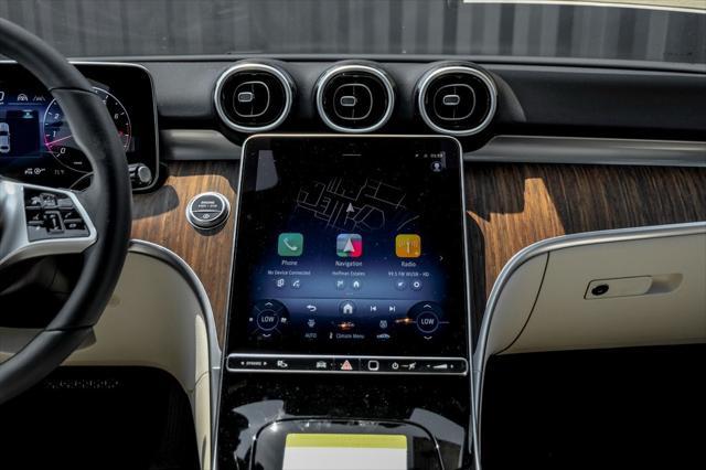 new 2025 Mercedes-Benz C-Class car, priced at $56,385