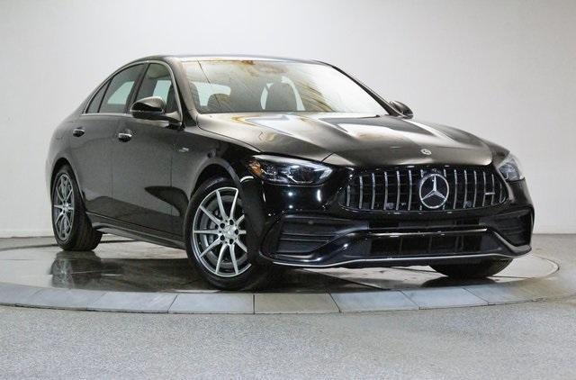 used 2023 Mercedes-Benz AMG C 43 car, priced at $48,999