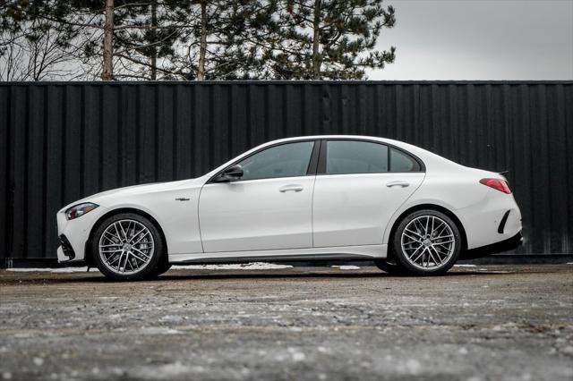 new 2025 Mercedes-Benz AMG C 43 car, priced at $72,085