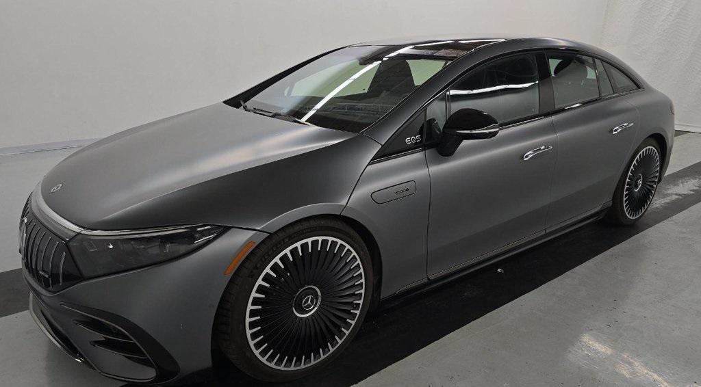 used 2024 Mercedes-Benz AMG C 43 car, priced at $55,999