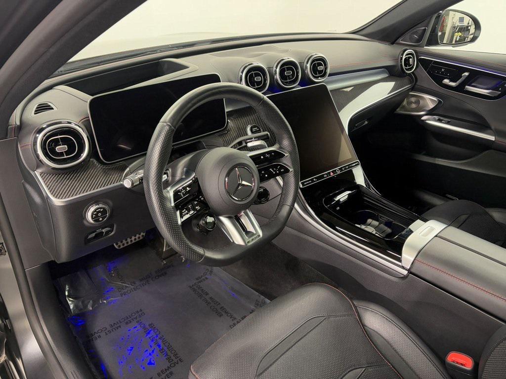 used 2024 Mercedes-Benz AMG C 43 car, priced at $55,999