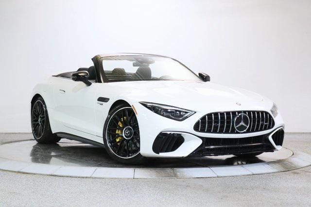 used 2023 Mercedes-Benz AMG SL 55 car, priced at $90,999