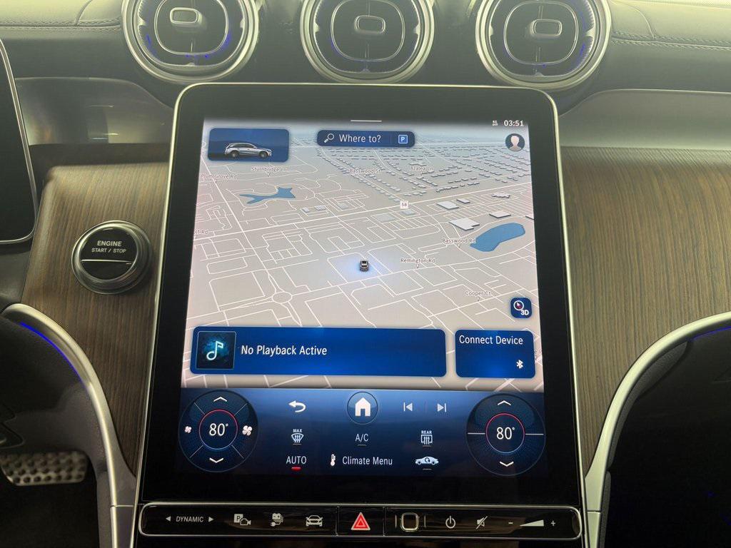 used 2025 Mercedes-Benz GLC 350e car, priced at $58,999