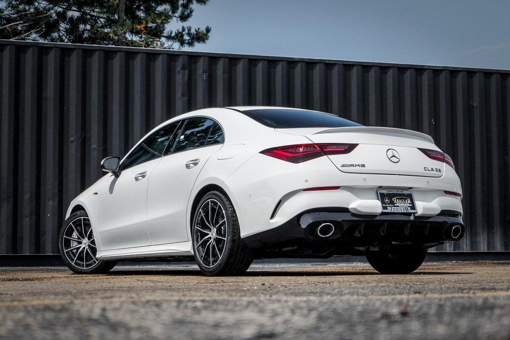 new 2025 Mercedes-Benz AMG CLA 35 car, priced at $58,030