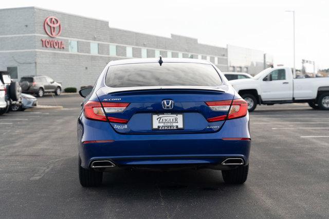 used 2021 Honda Accord car, priced at $22,990