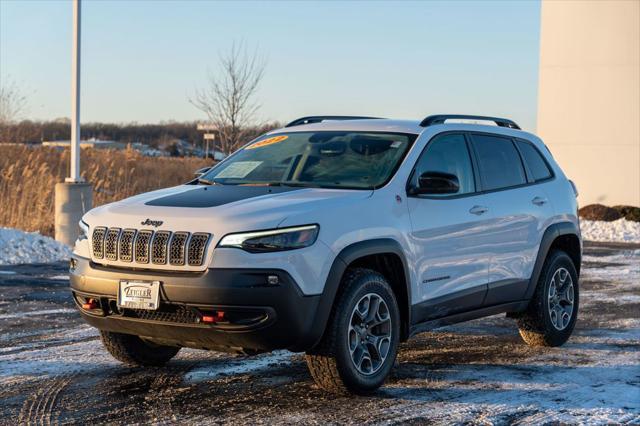 used 2022 Jeep Cherokee car, priced at $24,990