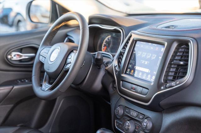 used 2022 Jeep Cherokee car, priced at $24,990