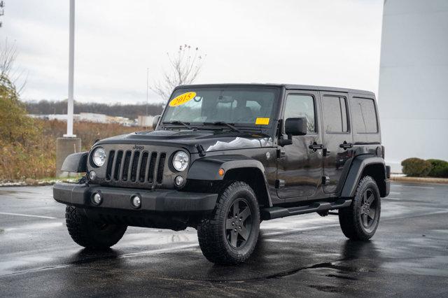 used 2015 Jeep Wrangler Unlimited car, priced at $22,990