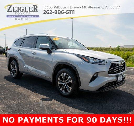 used 2020 Toyota Highlander car, priced at $29,779