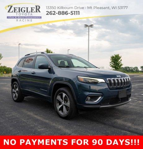 used 2021 Jeep Cherokee car, priced at $25,990