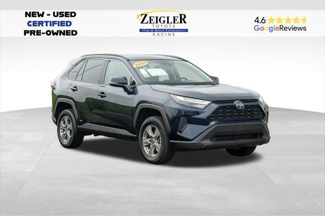 used 2024 Toyota RAV4 Hybrid car, priced at $34,997